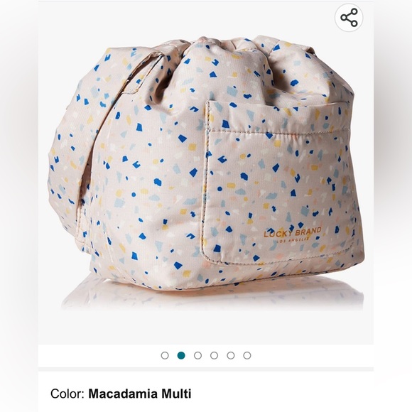 LUCKY Brand Zayd Sling Crossbody Hobo Bag NWT - Picture 3 of 11